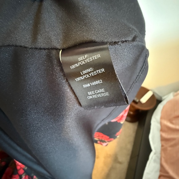 Torrid Black and Red Floral Dress - Picture 5 of 7